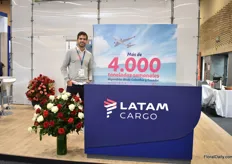 Juan Ospina of Latam Cargo. Combined, their capacity between Colombia and Ecuador is 4.000 tons per week, the biggest in the region.